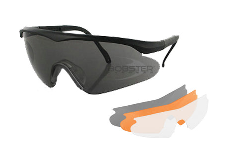 Bobster Safety Shooting Glasses - 3 Lenses Interchangeable - EPS Retail